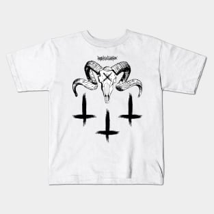 Inverted Ram Skull Kids T-Shirt